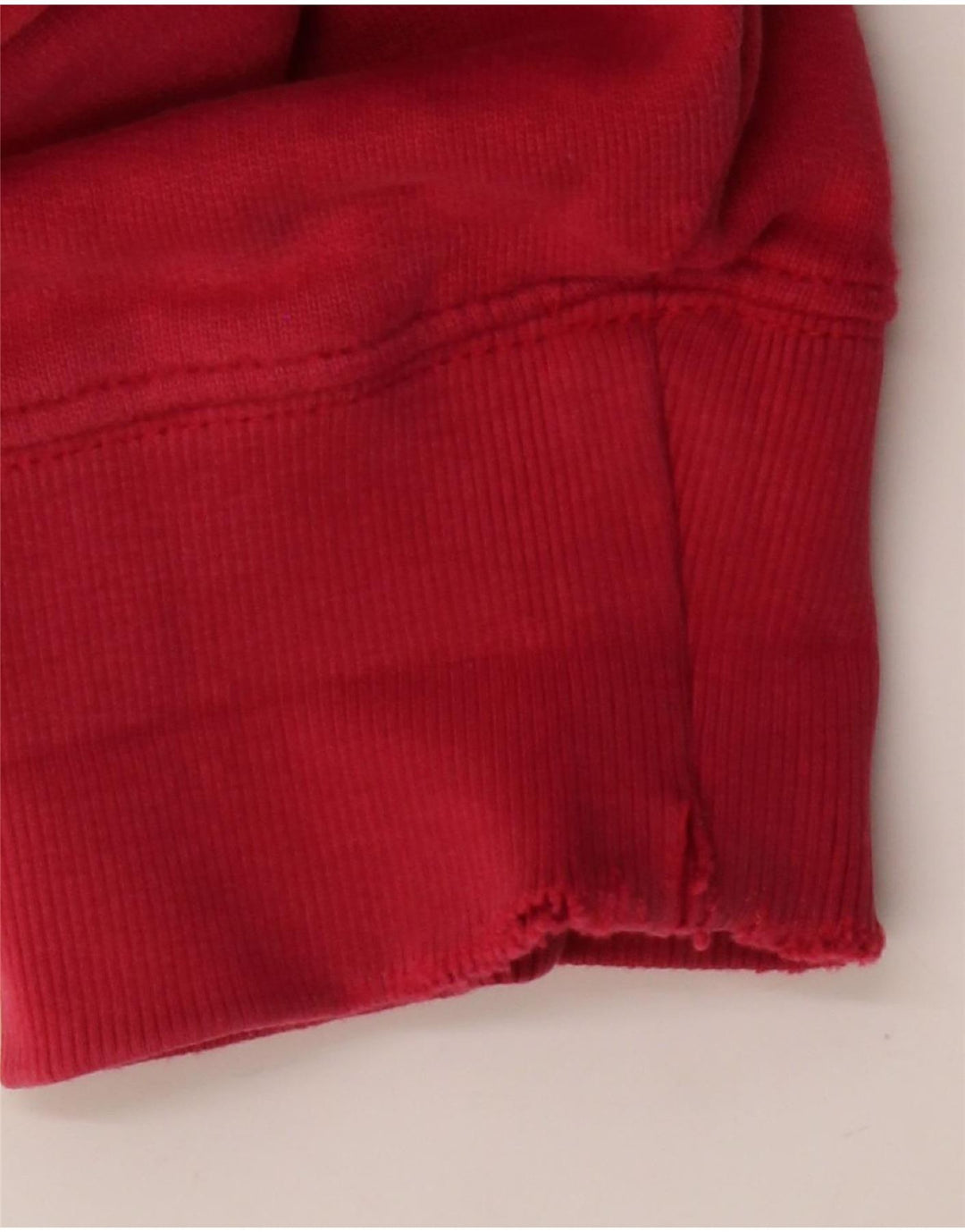 Мужской джемпер с капюшоном VINTAGE, красный, хлопковый