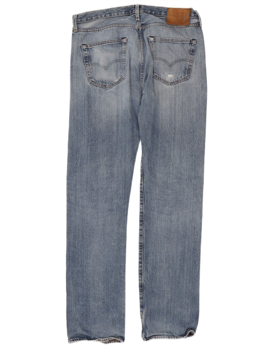Мужские потертые узкие джинсы Levi's W34 L35 синие