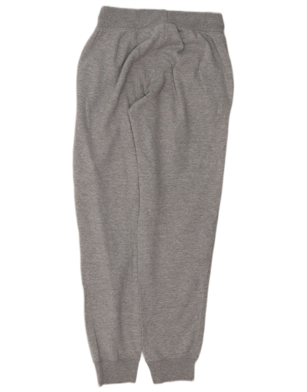 CHAMPION Mens Graphic Tracksuit Trousers Joggers Small Grey Flecked Cotton