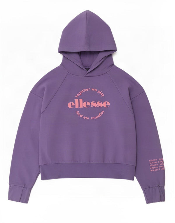 Женский джемпер с капюшоном Ellesse UK 14, средний фиолетовый