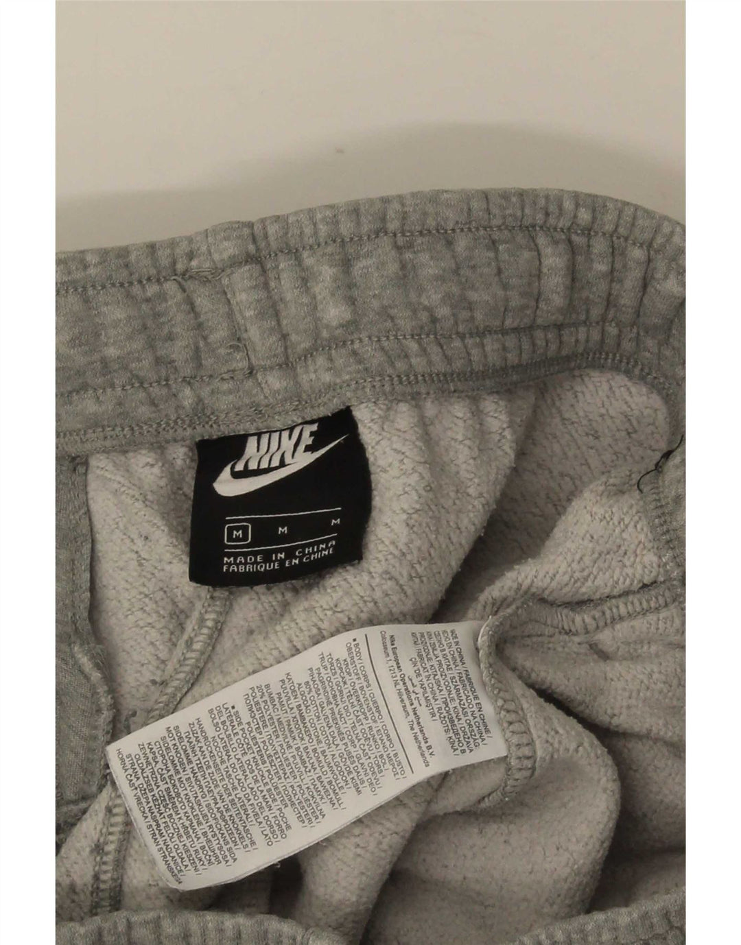 Мужские спортивные брюки Nike, джоггеры среднего серого цвета, хлопок