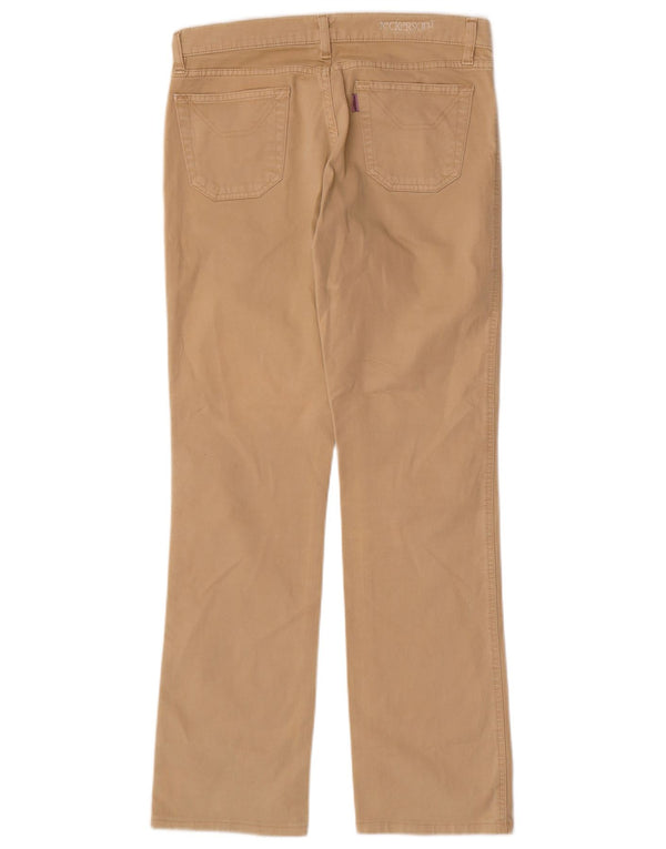 Женские прямые повседневные брюки Jeckerson W29 L30 бежевого цвета, хлопок