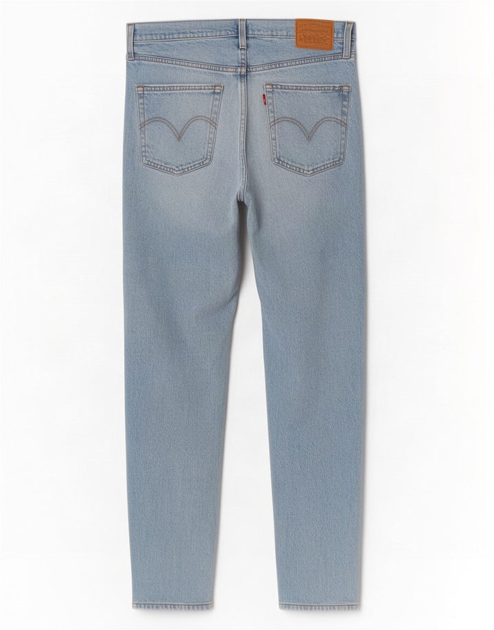 Женские узкие джинсы Levi's на танкетке W29 L26, синие, хлопок