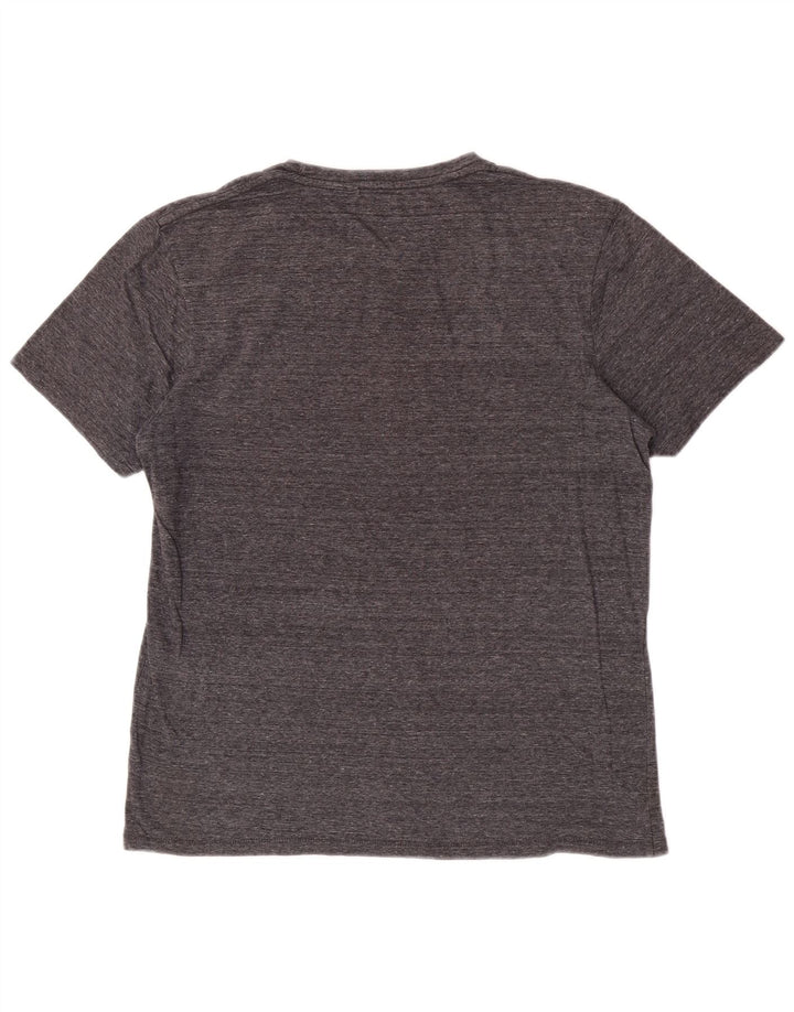 Женская футболка Levi's Top UK 16, большая серая в крапинку