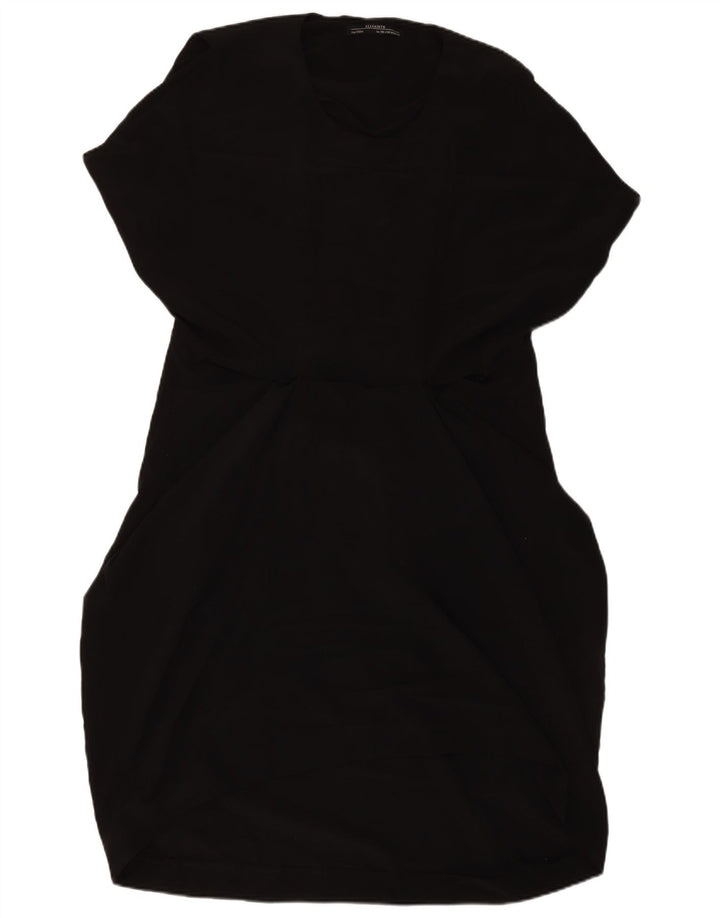 ALL SAINTS Womens Bubble Dress UK 14 Large Black Polyester