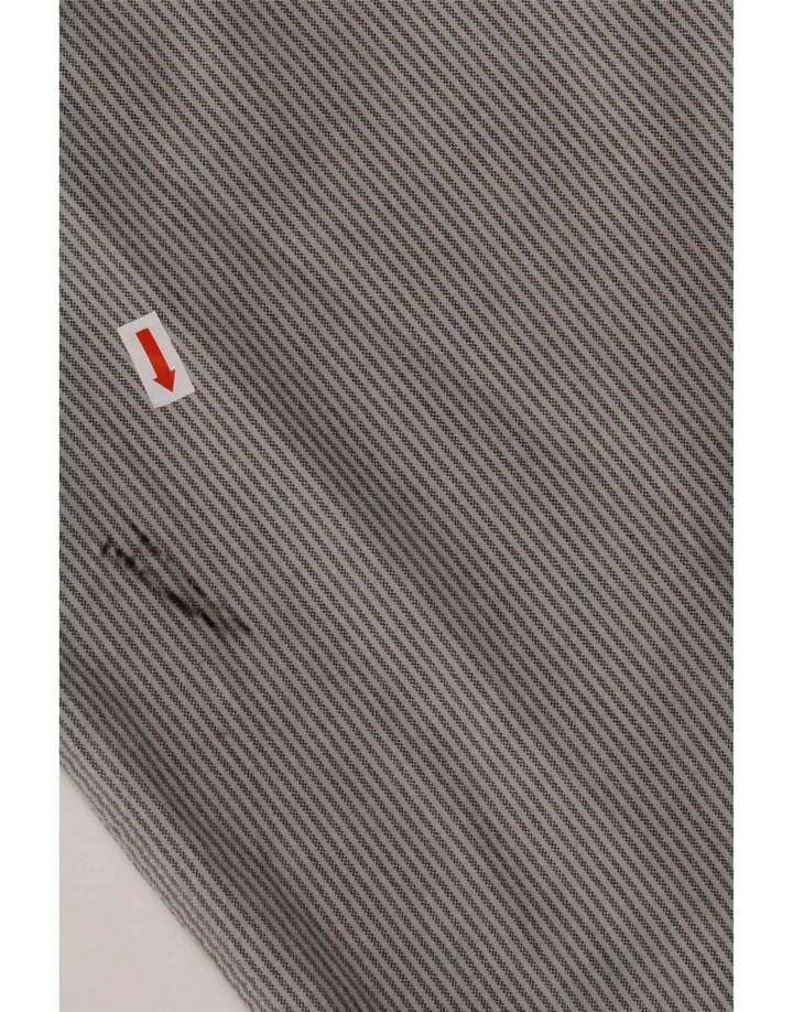 Мужская рубашка LYLE & SCOTT 2XL, синяя хлопковая полоска