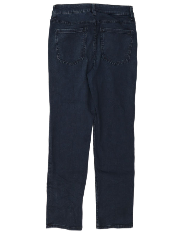 Женские прямые джинсы Marks & Spencer The Sienna UK 10, маленькие W27 L27, синие