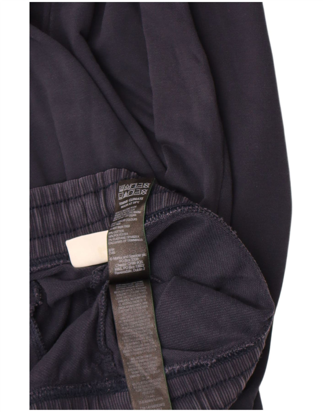 Мужские спортивные брюки Marks & Spencer 2XL темно-синие, хлопок