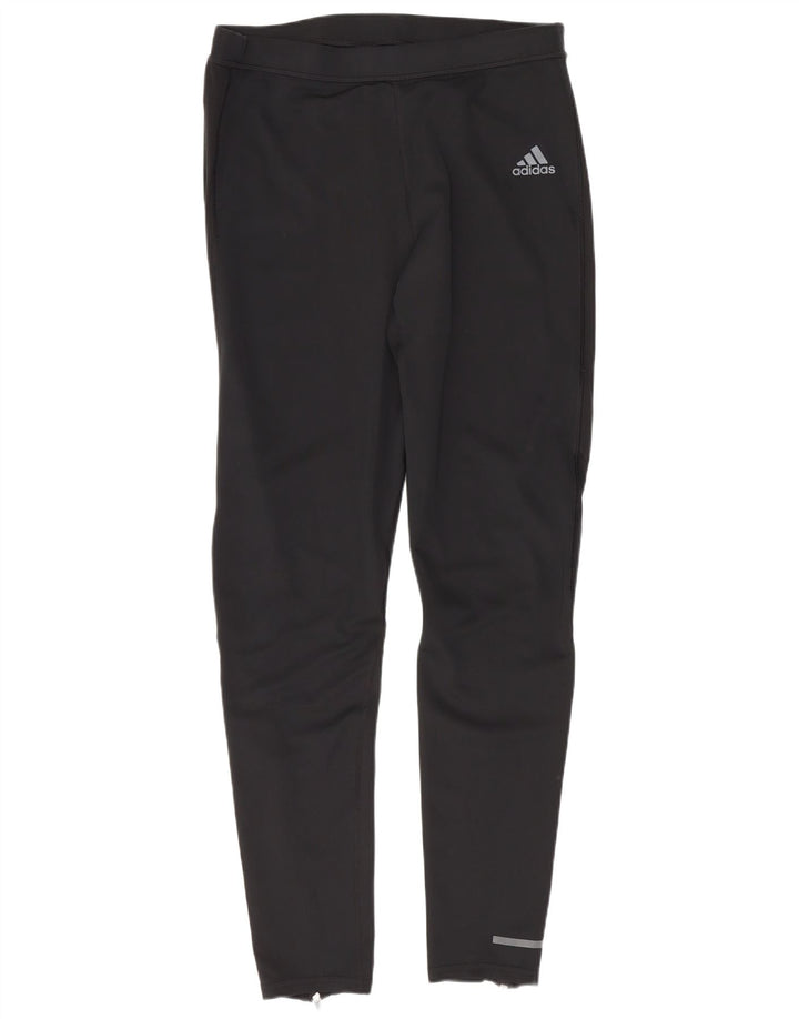 Женские леггинсы Adidas Aeroready UK 14, большой черный полиэстер