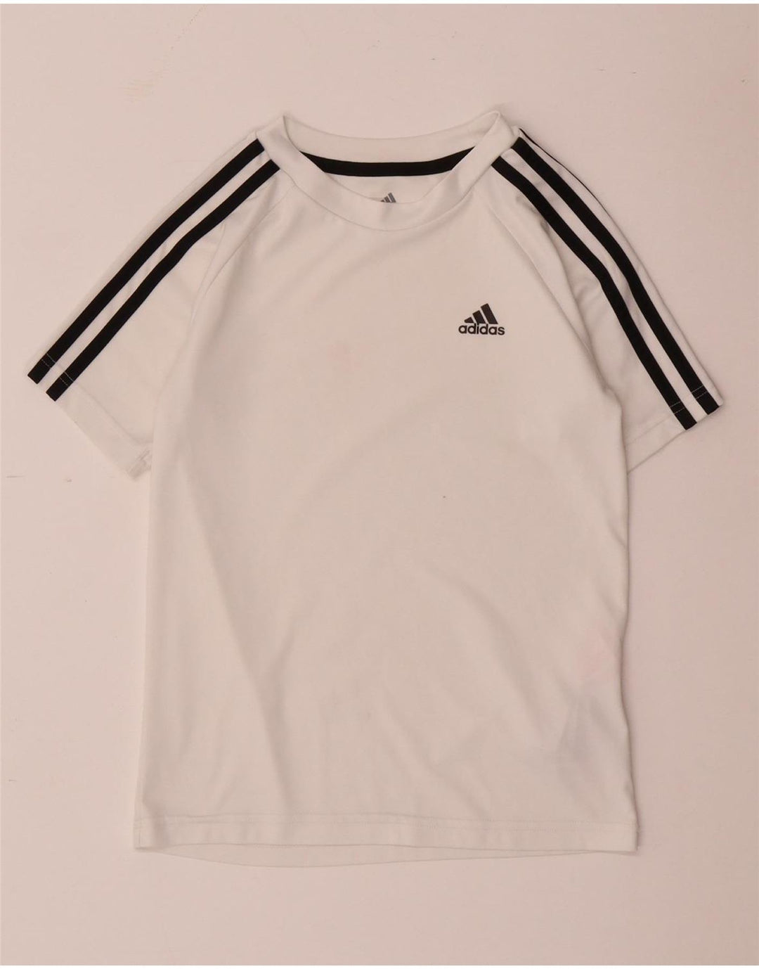 Футболка Adidas для мальчиков Aeroready, топ 9-10 лет, белый полиэстер