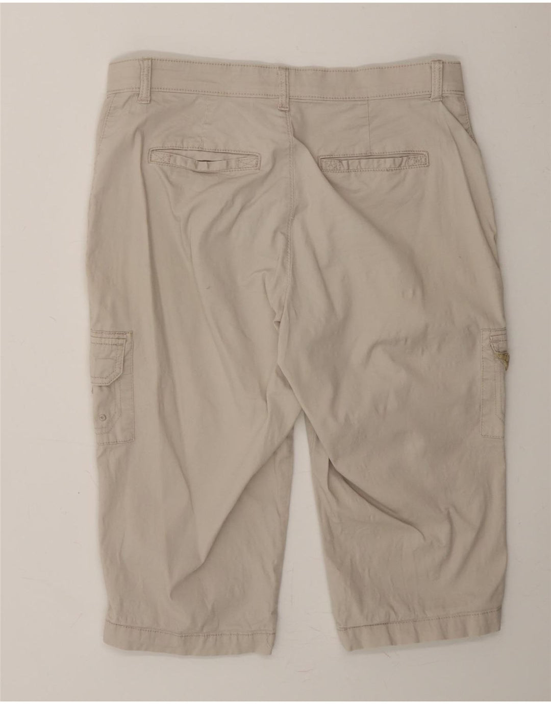 LEE Womens Petite Bermuda Shorts US 8 Medium W30  Grey Cotton Vintage Lee and Second-Hand Lee from Messina Hembry 