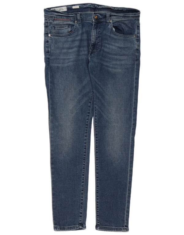 Мужские узкие джинсы Harmont & Blaine W34 L30, синий хлопок