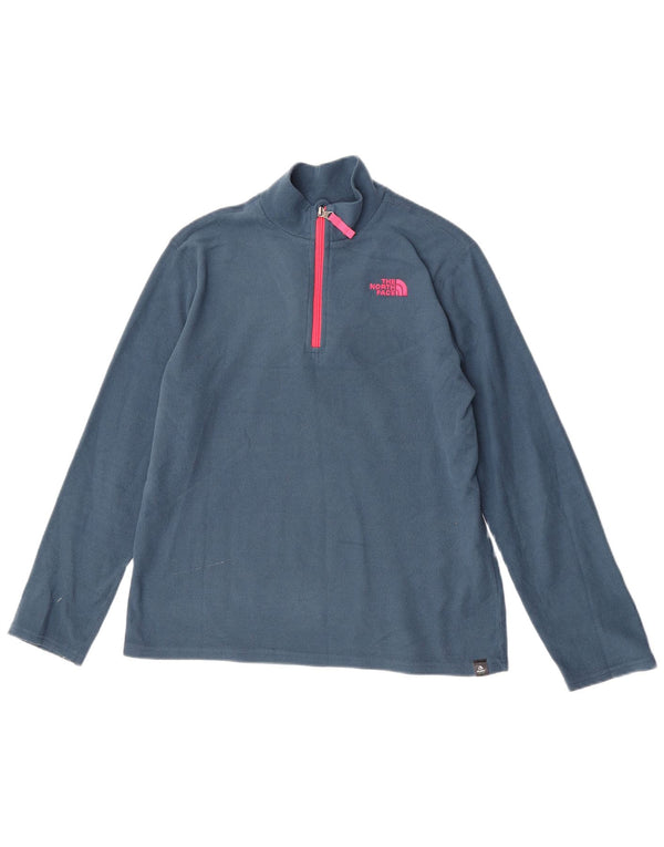 Флисовый джемпер The North Face для девочек 13–14 лет, синий полиэстер, размер XL