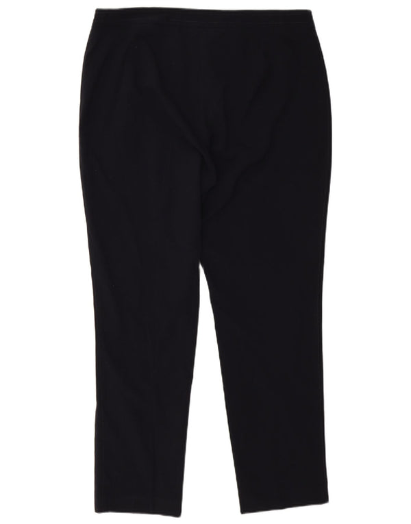 Женские зауженные брюки-чиносы Marks & Spencer UK 16, большие W32 L28, темно-синие