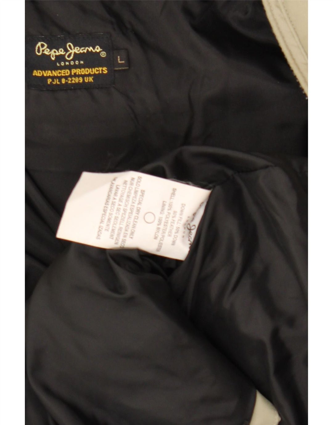 PEPE JEANS Мужская утепленная куртка с капюшоном UK 40, большой зеленый полиэстер