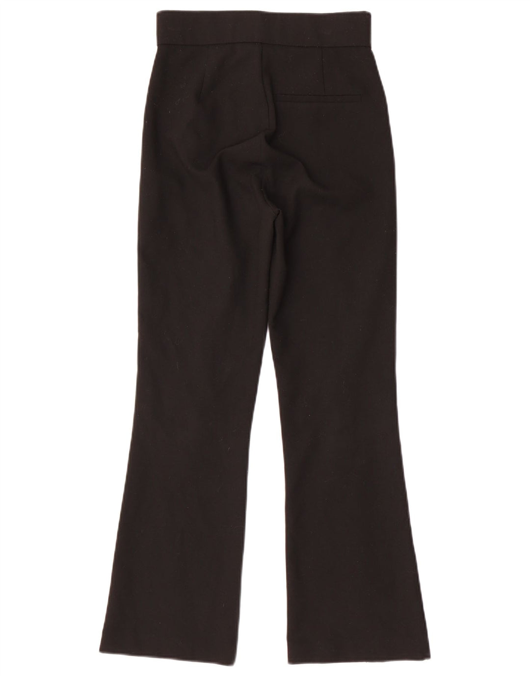 ZARA Женские брюки Bootcut XS W24 L27, черный полиэстер