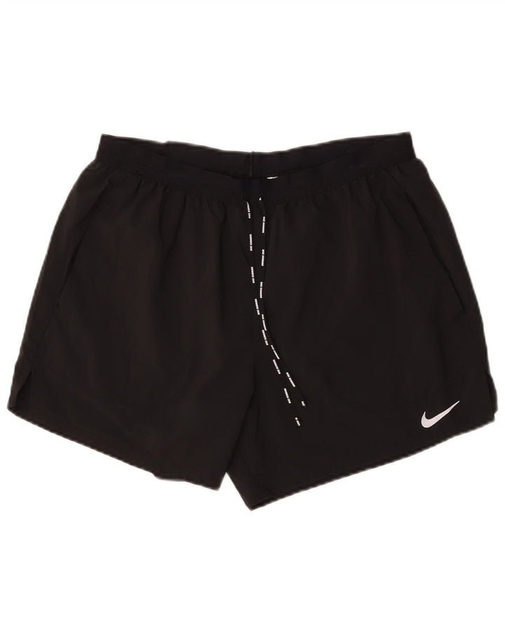 Мужские спортивные шорты Nike Dri Fit, большие черные, полиэстер