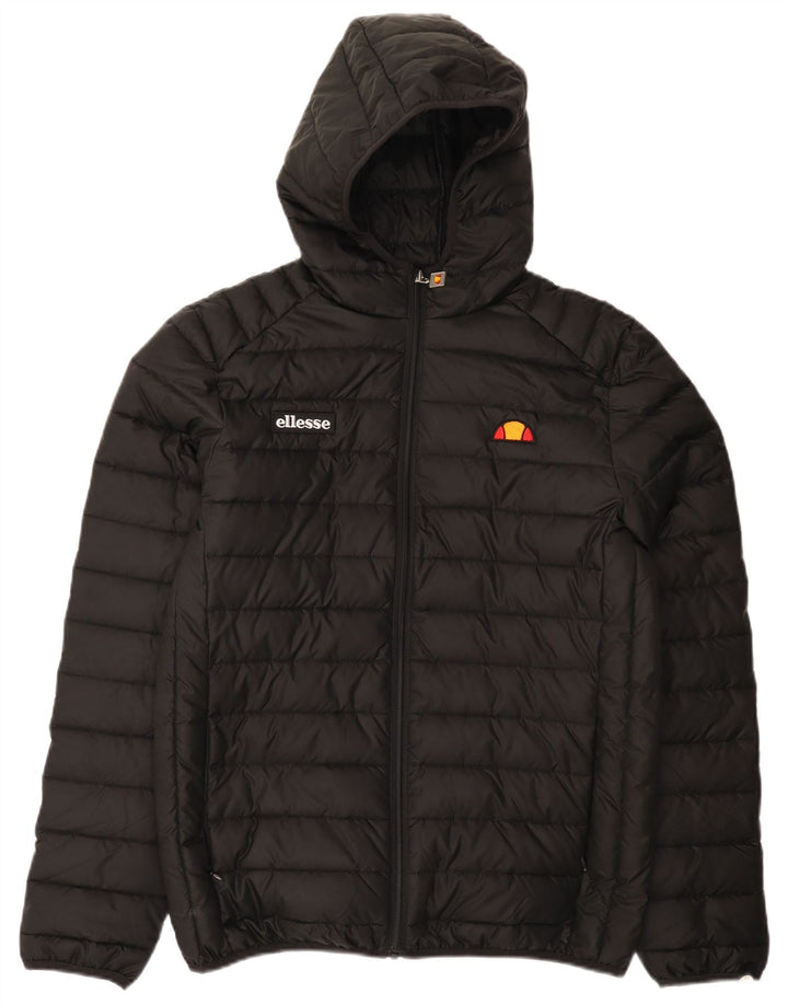 Мужская утепленная куртка Ellesse UK 38, средний черный полиэстер