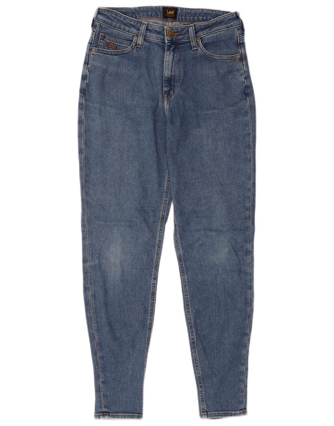 Женские узкие джинсы LEE W30 L31 синие, хлопок