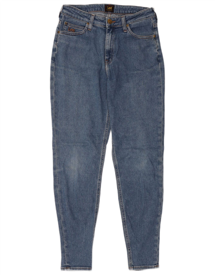 Женские узкие джинсы LEE W30 L31 синие, хлопок