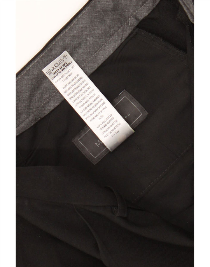 Мужские костюмные брюки Marks & Spencer W36 L31 черные из полиэстера