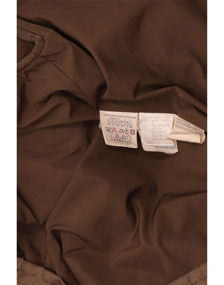 Женское пальто с капюшоном Marella UK 18 XL Коричневый полиамид