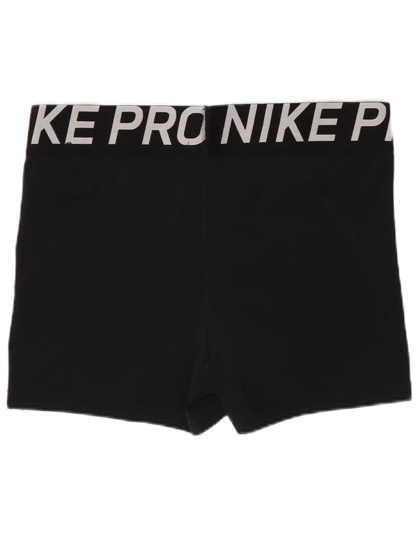 Женские спортивные шорты с графикой Nike UK 18 XL W30, черные полиэстер