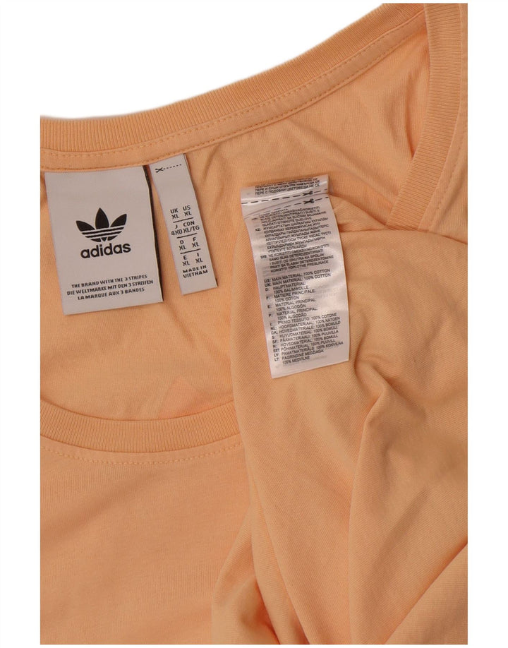 Мужской жилет Adidas XL оранжевый хлопок