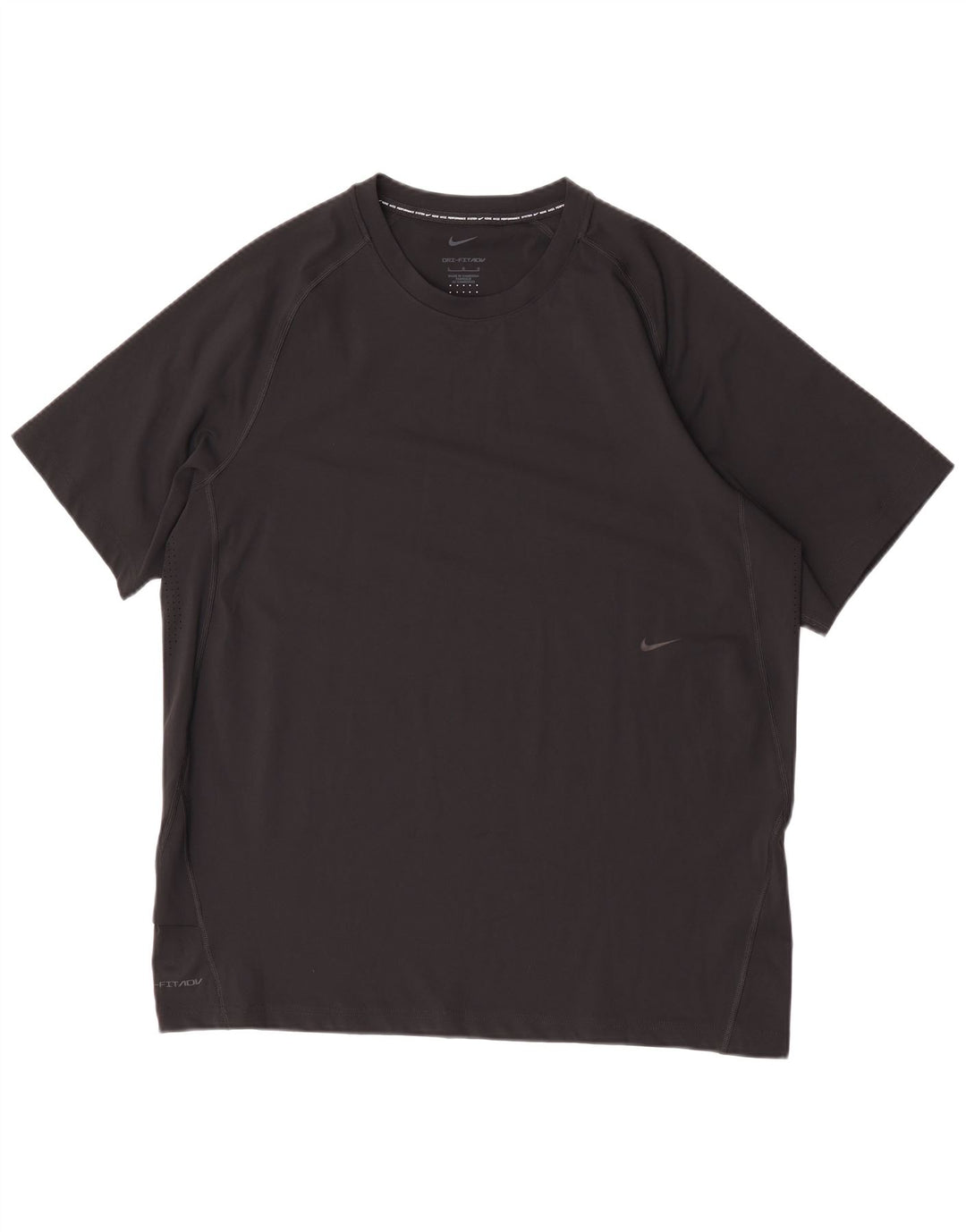 Мужская футболка Nike Dri Fit, большой черный полиэстер