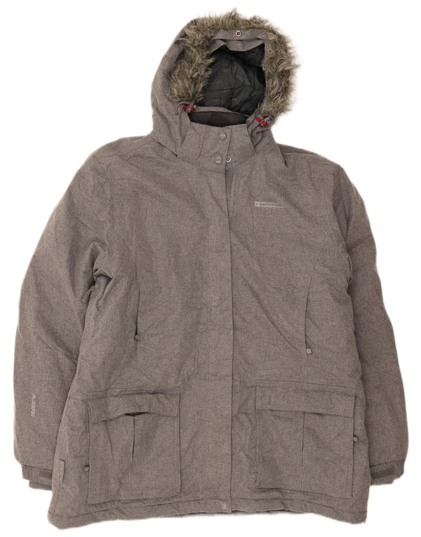 Женская ветровка с капюшоном Mountain Warehouse UK 20 2XL Серая