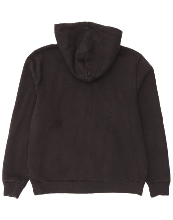 Мужской свитер с капюшоном и молнией Jack Wills, большой черный, хлопковый