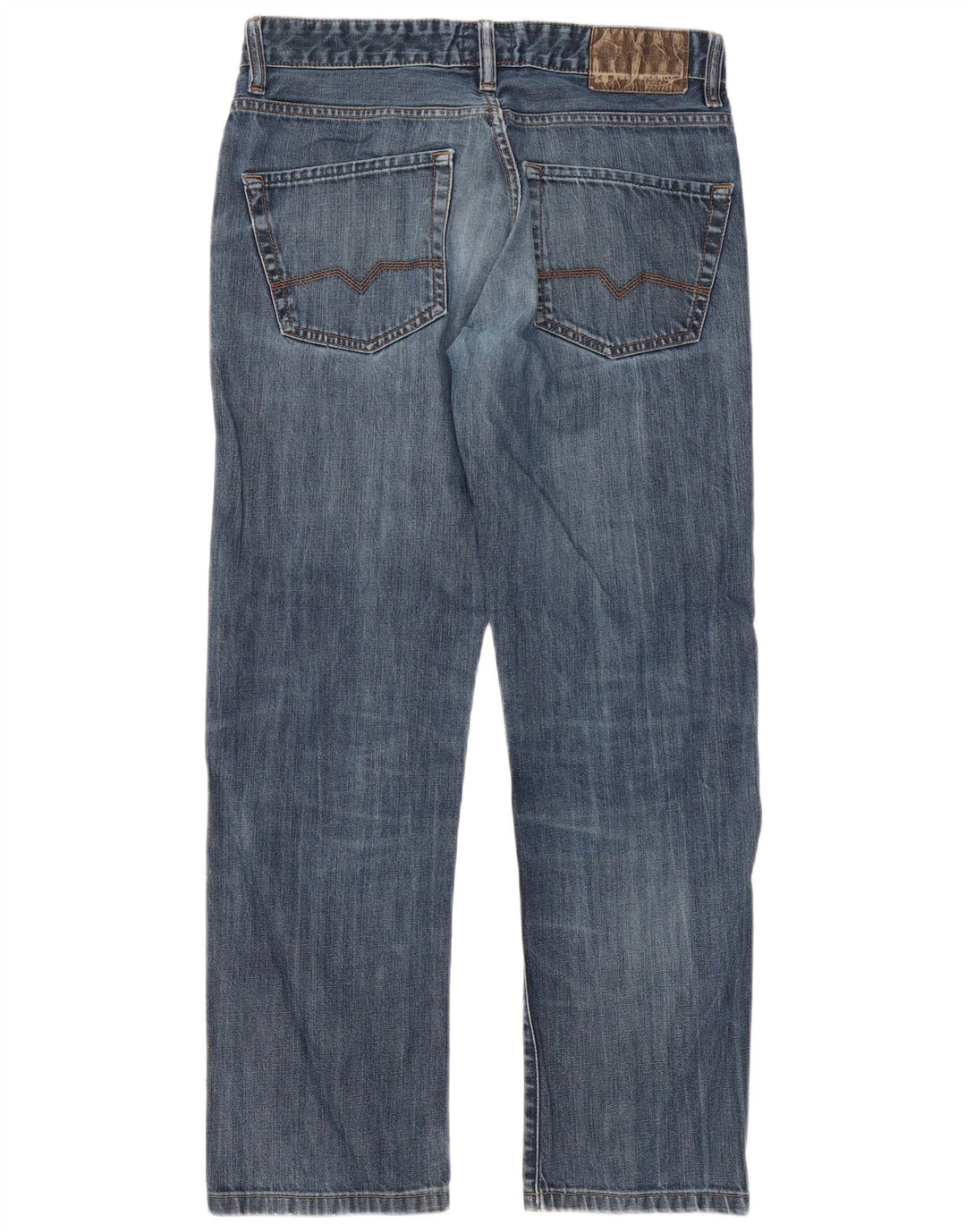 Мужские прямые джинсы Hugo Boss W32 L30 синие