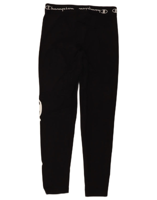 Женские леггинсы с рисунком CHAMPION UK 4 XS, черный хлопок