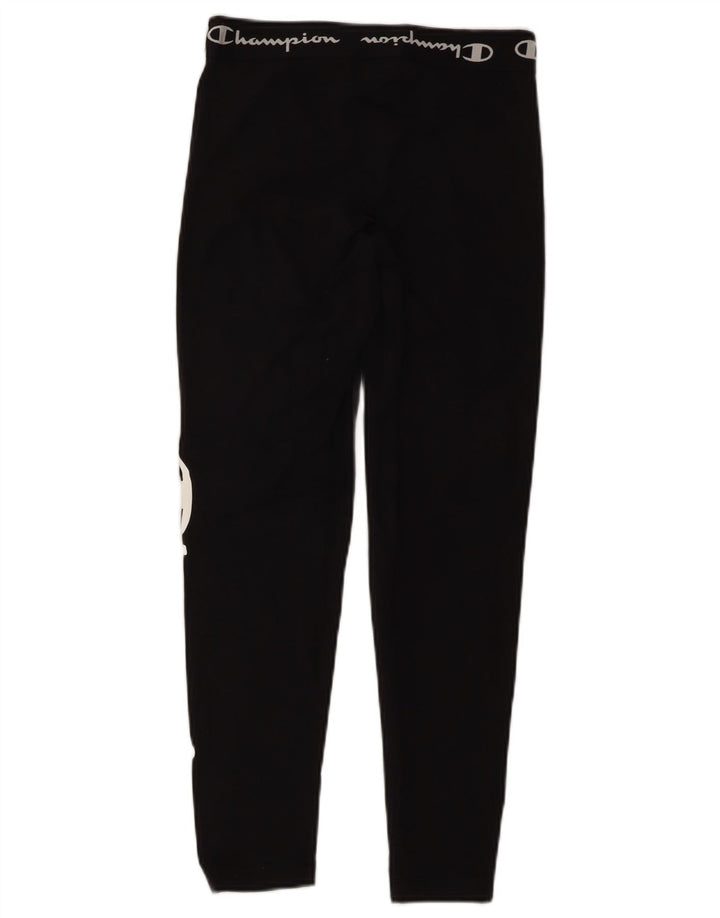 Женские леггинсы с рисунком CHAMPION UK 4 XS, черный хлопок