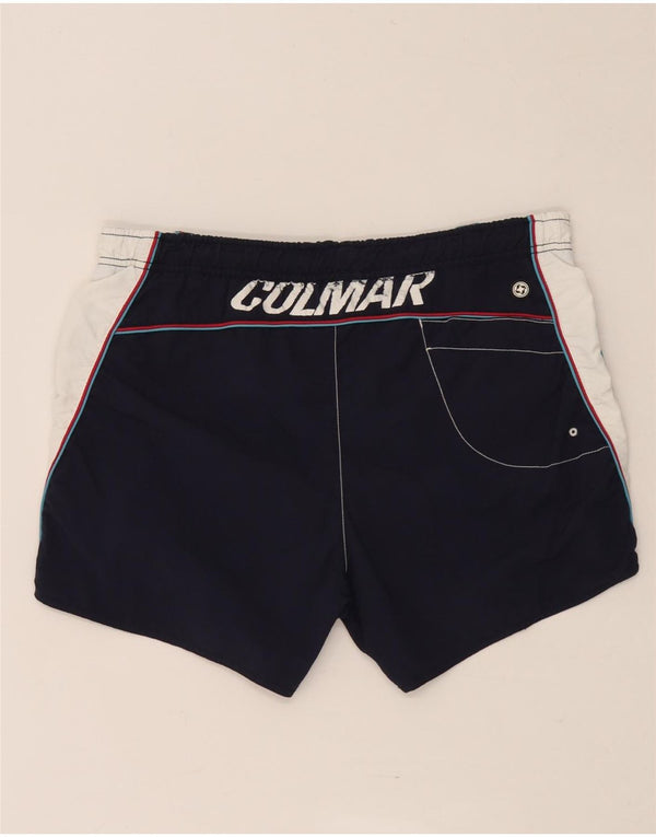 Colmar Мужские шорты для плавания с рисунком IT 52 XL Темно-синие с цветными блоками
