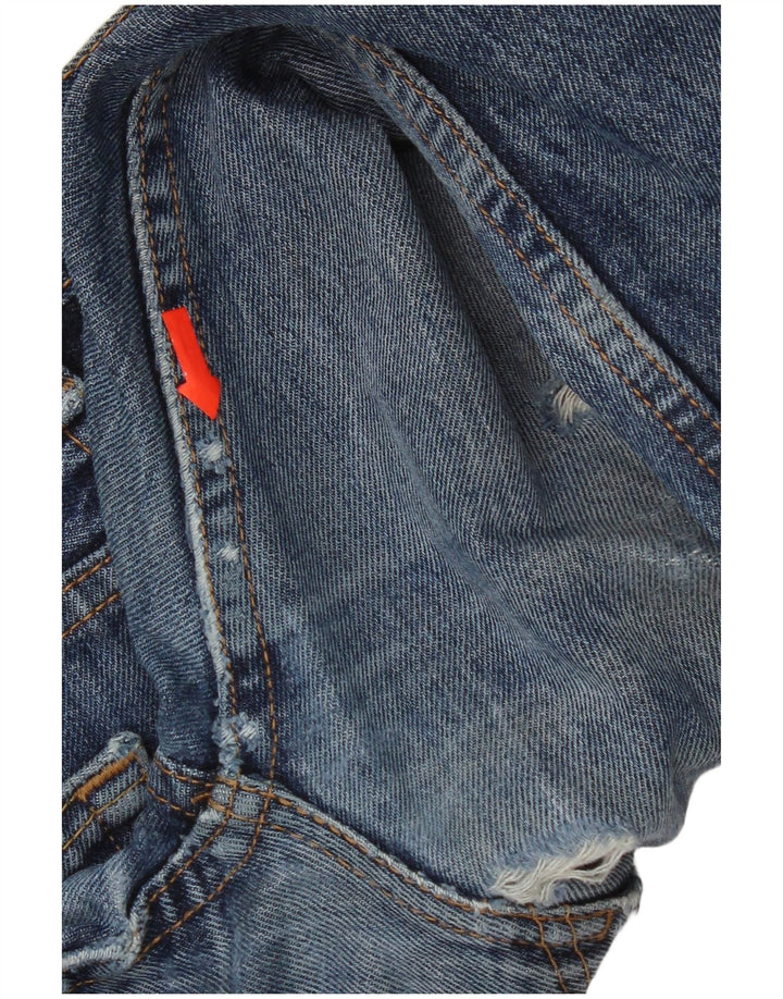 Мужские прямые джинсы Levi's 505 W33 L30, синий хлопок