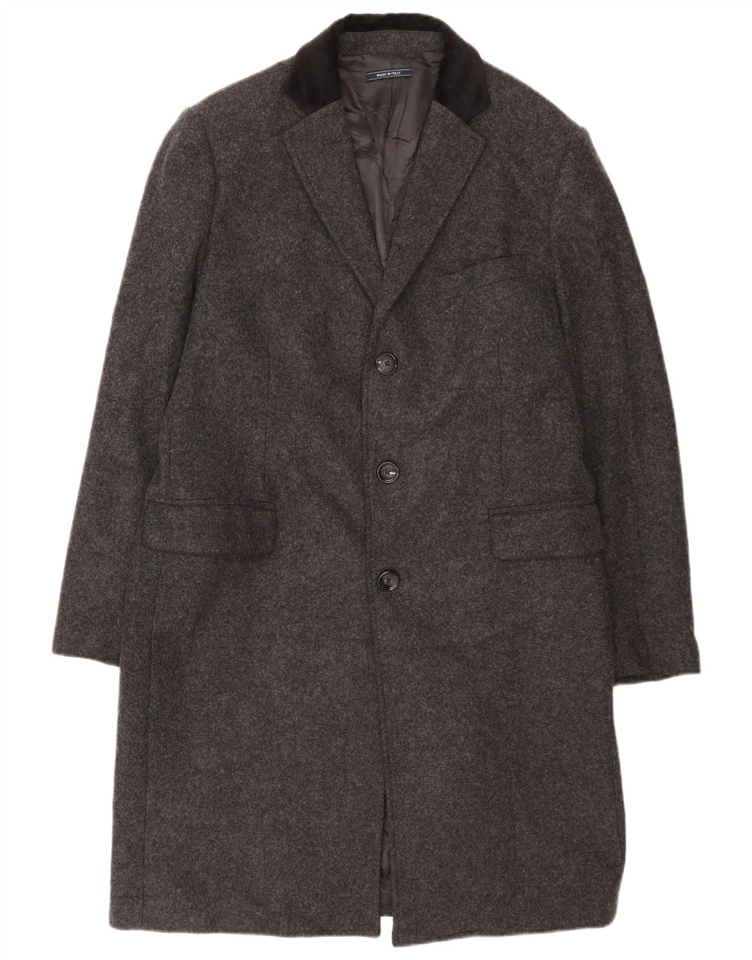 Мужское пальто Fradi UK 42 XL Серый Кашемир
