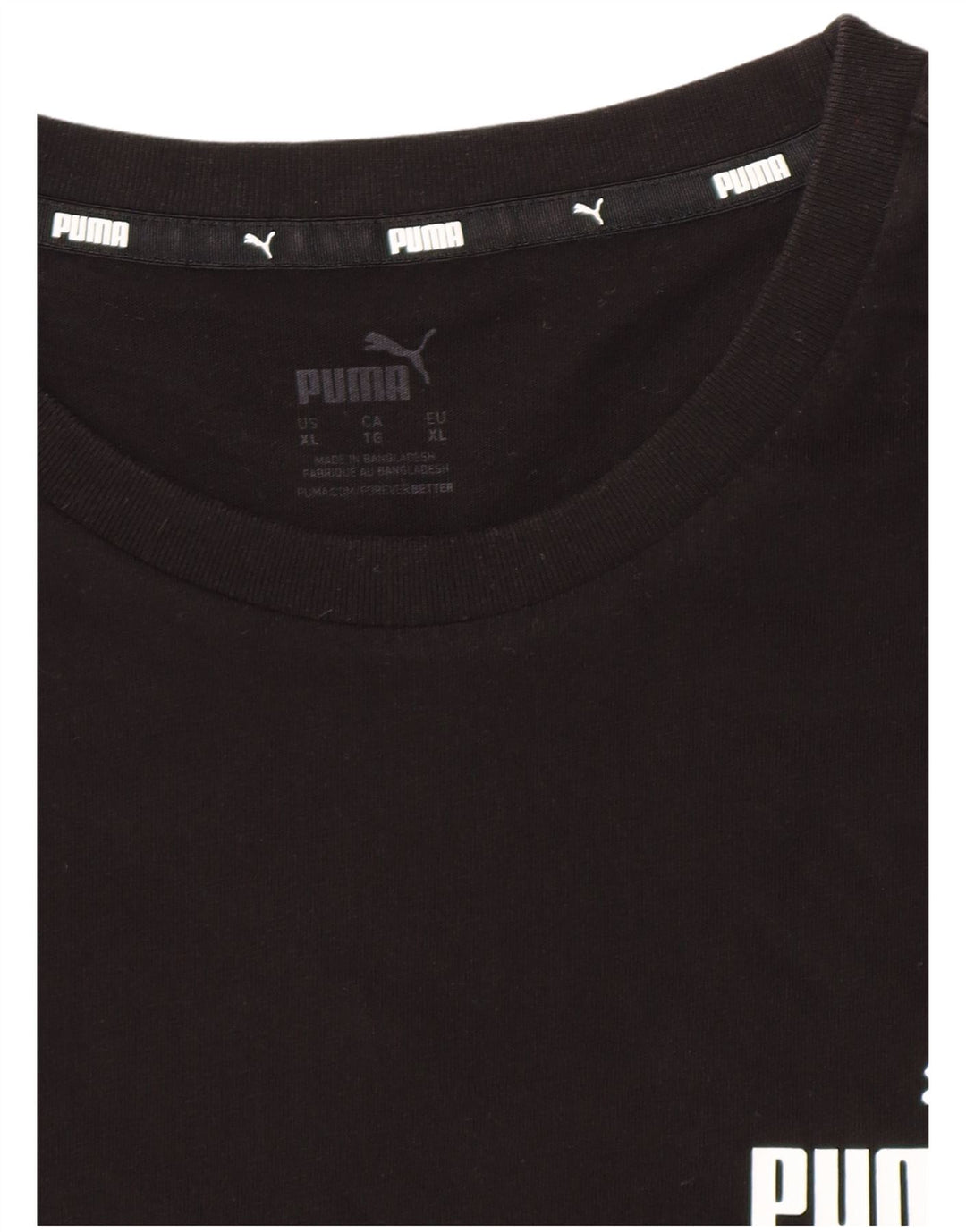 Мужская футболка с рисунком Puma Top XL черная