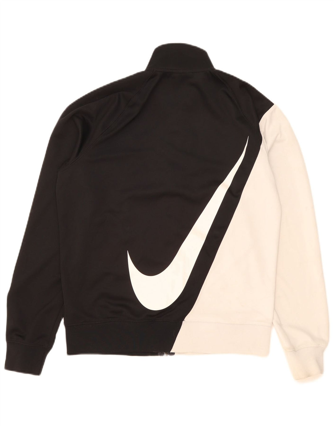 Мужской спортивный костюм NIKE с графическим рисунком, маленькая черная полиэстеровая куртка с цветными блоками