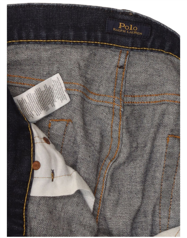 Мужские джинсы скинни Polo Ralph Lauren W36 L32 темно-синие, хлопок