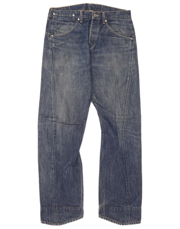Мужские прямые джинсы Levi's W33 L32 синие, хлопок