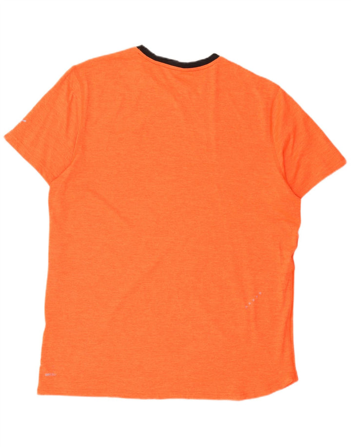 Мужская футболка с рисунком Puma Top XL оранжевая