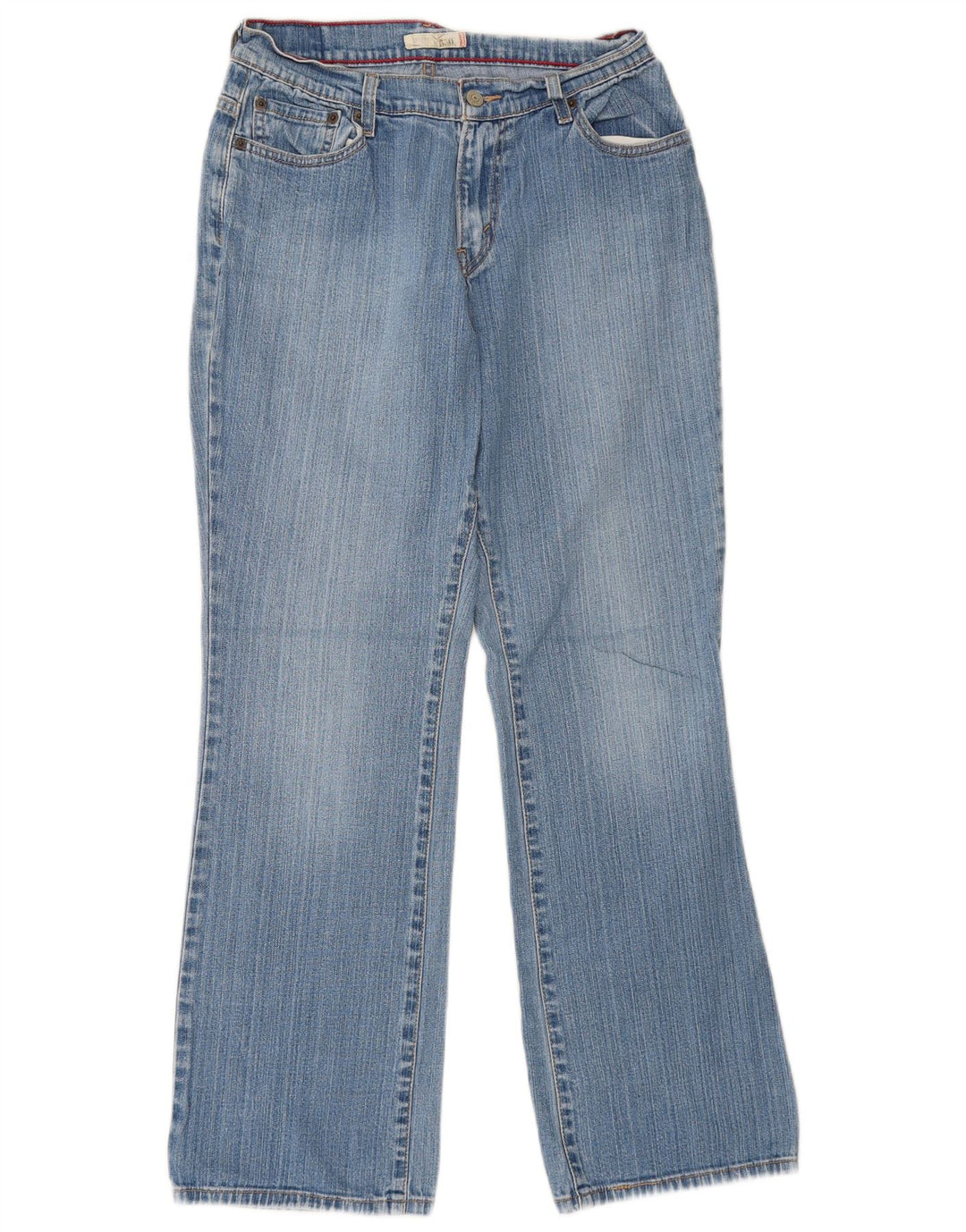 Женские прямые джинсы Levi's 550 США 8, средние W30 L31, синие, хлопок