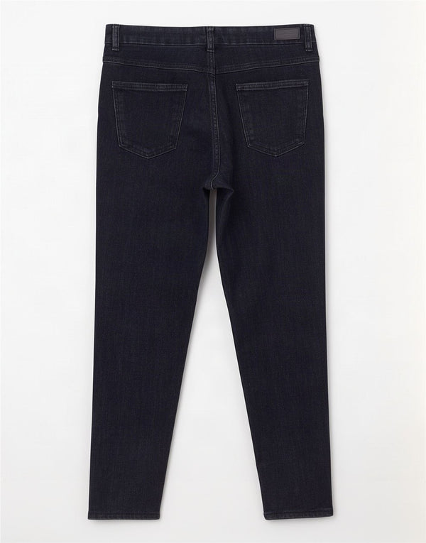 Женские зауженные джинсы Zara EU 38 Small W28 L27 Темно-синие