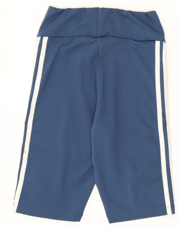 Женские спортивные шорты Adidas UK 6 XS темно-синие из полиэстера