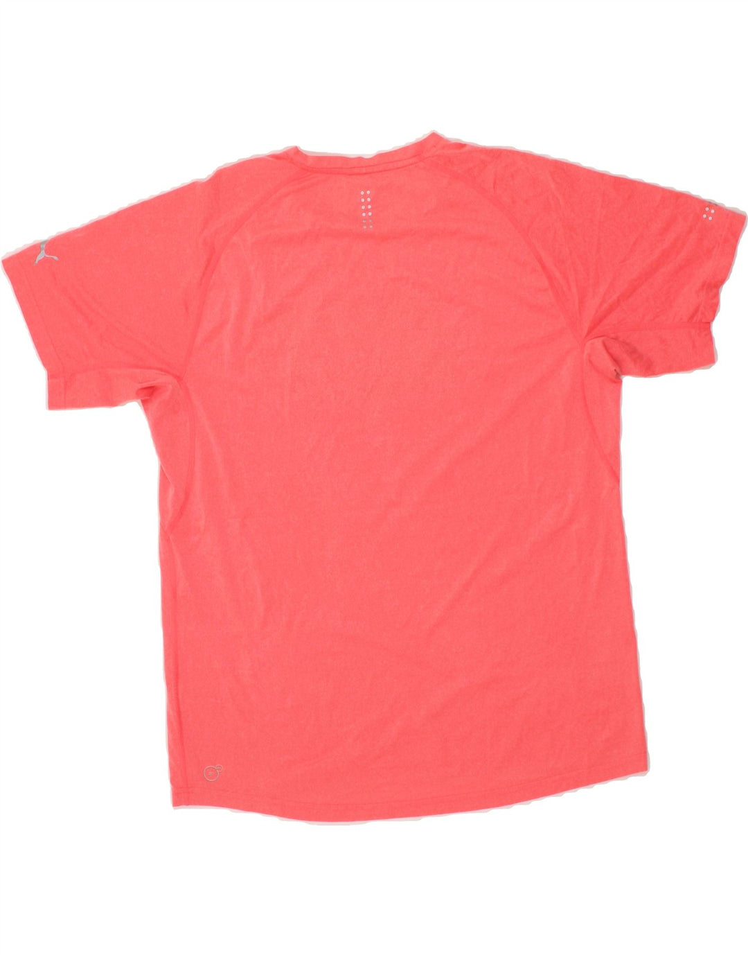 PUMA Mens Graphic T-Shirt Top Large Pink Vintage Puma and Second-Hand Puma from Messina Hembry 