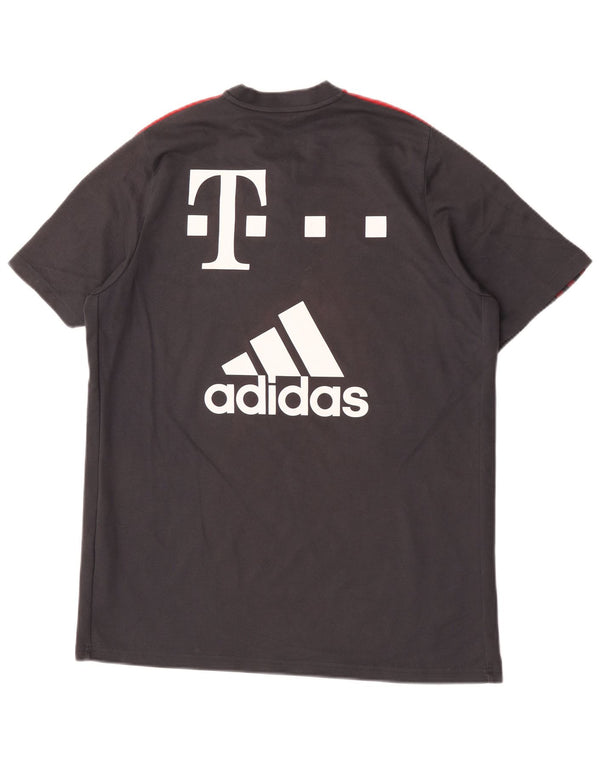 Мужская футболка Adidas Aeroready с рисунком, большой серый хлопок
