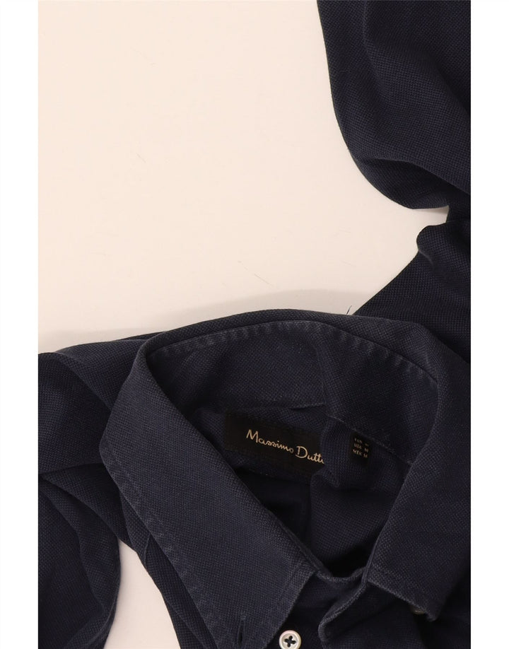 Рубашка Мужская Massimo Dutti Medium Темно-Синяя