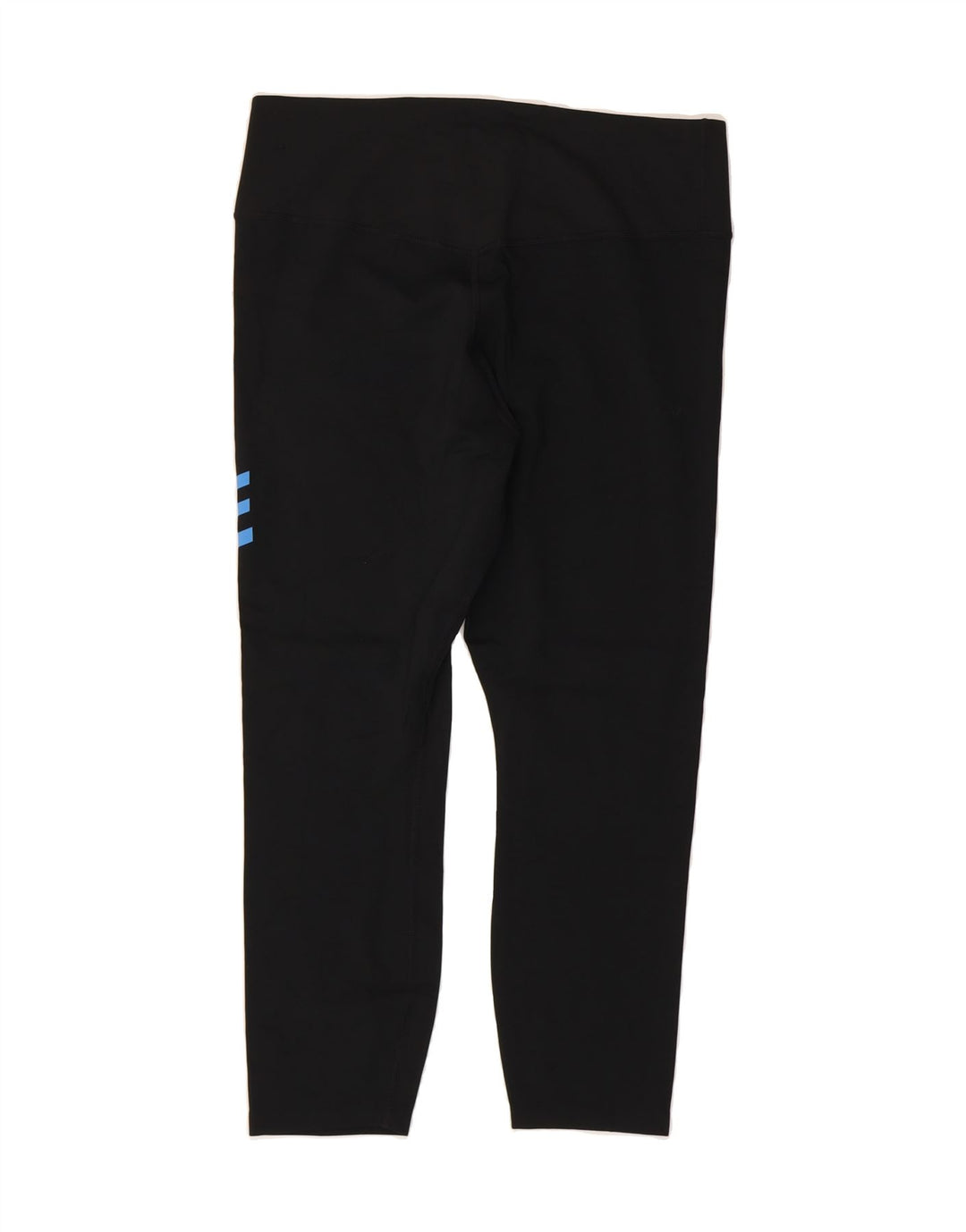 NIKE Womens Dri Fit Graphic Capri Leggings UK 16 Large  Black Polyester Vintage Nike and Second-Hand Nike from Messina Hembry 