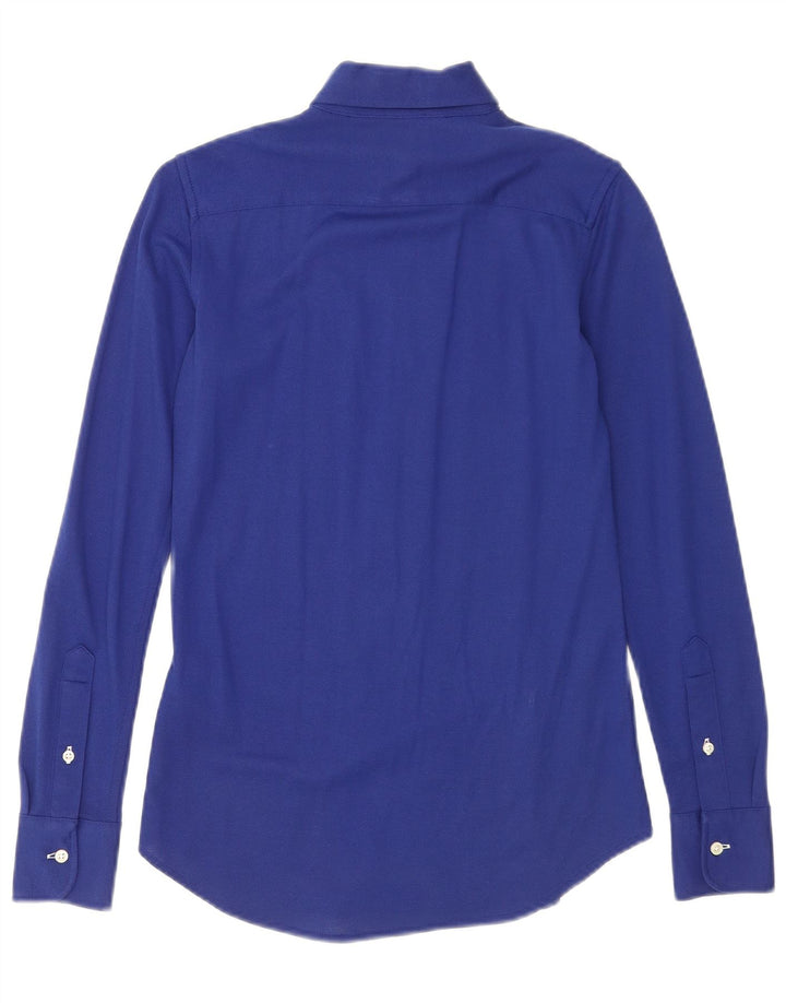 Мужская рубашка RALPH LAUREN XS, синяя, хлопок
